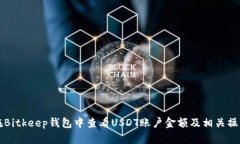 如何在Bitkeep钱包中查看USDT账户金额及相关操作指