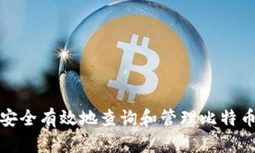 如何安全有效地查询和管理比特币钱包